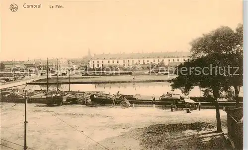 AK / Ansichtskarte  Cambrai_59_Nord Le Port 