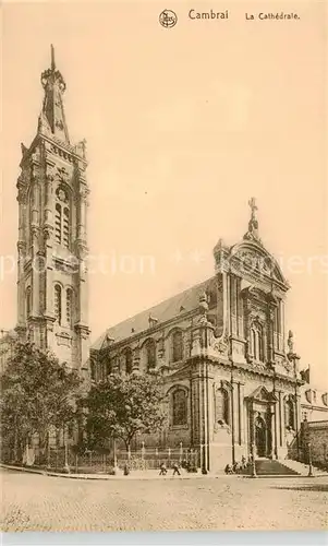 AK / Ansichtskarte  Cambrai_59_Nord La Cathedrale 