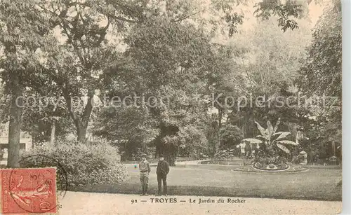 AK / Ansichtskarte  Troyes_10 Le Jardin du Rocher 