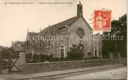 AK / Ansichtskarte  Pornichet Eglise Notre Dame des Dunes Pornichet
