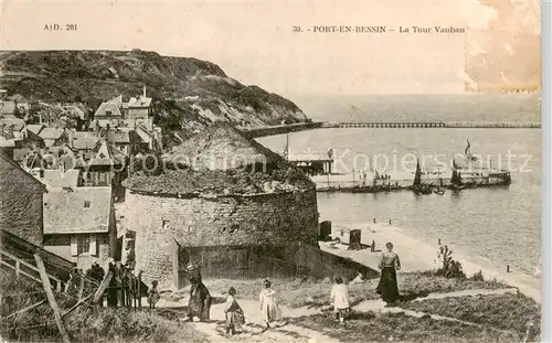 AK / Ansichtskarte  Port-en-Bessin-Huppain_14_Calvados La Tour Vauban 