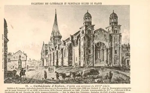 AK / Ansichtskarte  Autun_71 Cathedrale d'Autun 