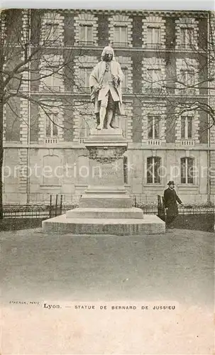 AK / Ansichtskarte Lyon_69_Rhone Statue de Bernard de Jussieu Monument 