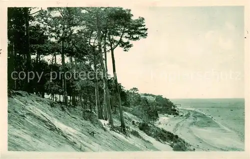 AK / Ansichtskarte Le_Moulleau_33 Les dunes et le Plage des Abatilles 