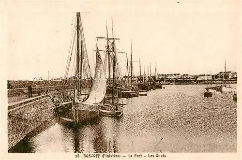 AK / Ansichtskarte Roscoff_29_Finistere Le port et les quais 