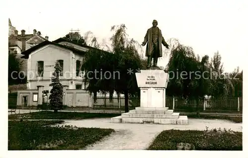 AK / Ansichtskarte Semily_Semil_CZ Pomnik Dr. Fr. Lad. Riegra Denkmal 