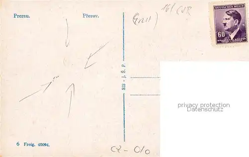 AK / Ansichtskarte Prerau_Prerov_CZ Parkanlagen 