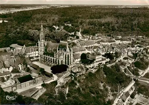 AK / Ansichtskarte Conches en Ouche_27_Eure Eglise et la foret vue aerienne 