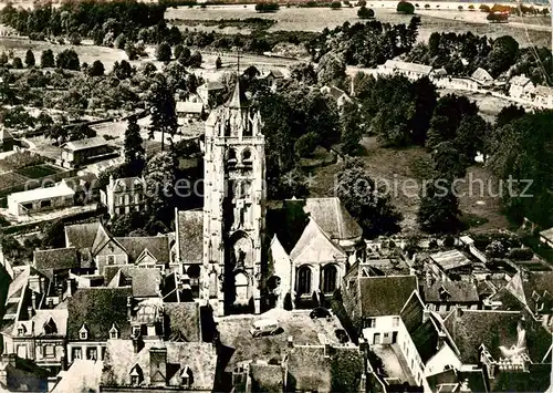 AK / Ansichtskarte Rugles Eglise vue aerienne Rugles