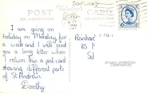 AK / Ansichtskarte St_Andrews__Orkney_Islands_Scotland_UK The Castle The Harbour The Pends Old St Andrews Pier and East Sands from Kinkell Braes 