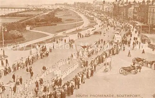 AK / Ansichtskarte Southport__UK South Promenade 