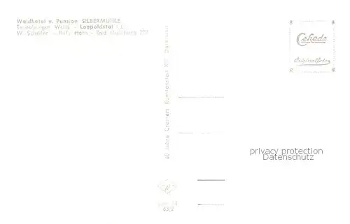 AK / Ansichtskarte Leopoldstal_Lippe Waldrestaurant Silbermuehle Panorama Vlemerstat Leopoldstal_Lippe