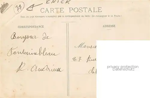 AK / Ansichtskarte Moret sur Loing Vue sur la Loing Moret sur Loing