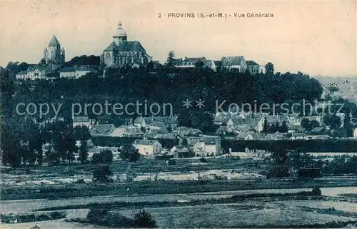 AK / Ansichtskarte Provins_77_Seine et Marne Vue generale 