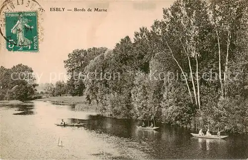 AK / Ansichtskarte Esbly Bords de Marne Esbly