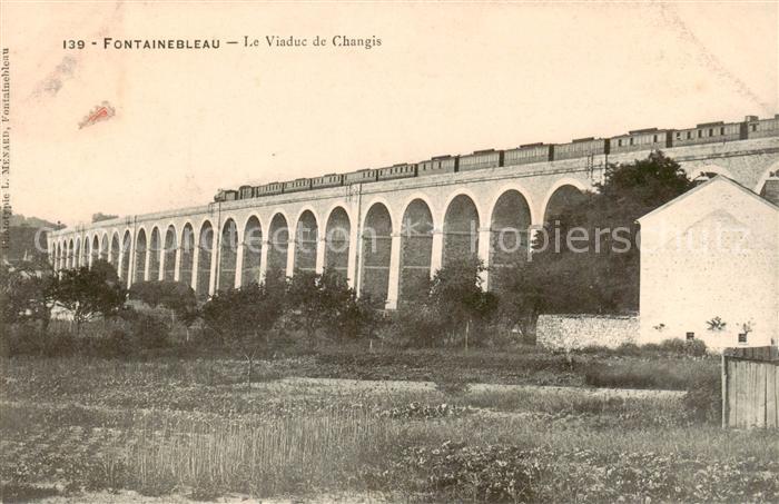 AK / Ansichtskarte Fontainebleau_77_Seine_et_Marne Le Viaduc de Changis