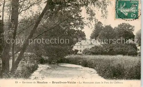 AK / Ansichtskarte Brueil en Vexin La Montcient dans le Parc du Chateau Brueil en Vexin