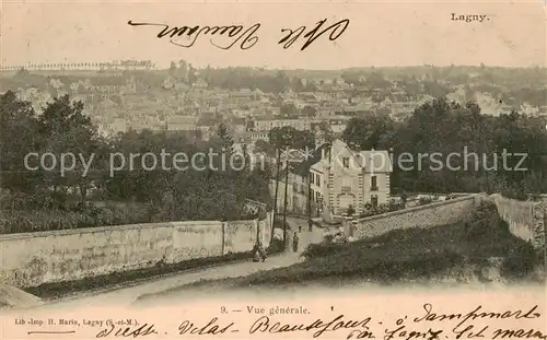 AK / Ansichtskarte Lagny_ sur Marne_77_Seine et Marne Vue generale 
