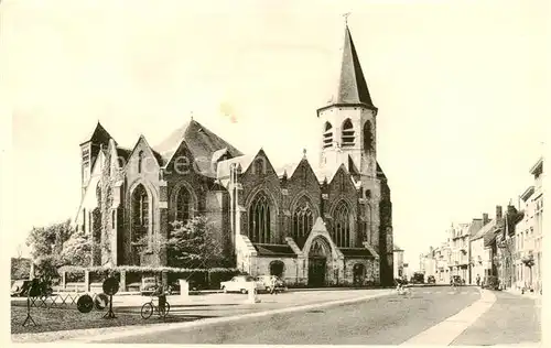 AK / Ansichtskarte Middelkerke_Belgie Eglise Paroissiale St Willibrorduskerk 