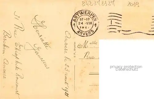 AK / Ansichtskarte Anvers_Antwerpen Debarcadere et Steen Anvers Antwerpen