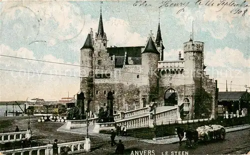 AK / Ansichtskarte Anvers_Antwerpen Le Steen Anvers Antwerpen