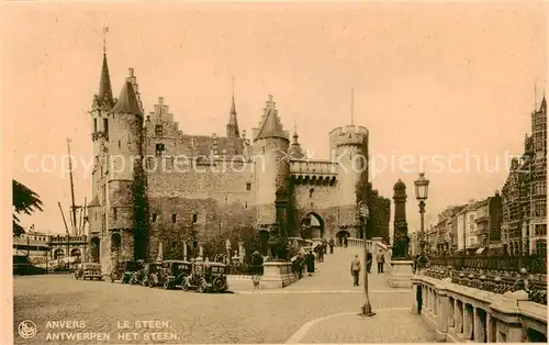 AK / Ansichtskarte Anvers_Antwerpen Le Steen Anvers Antwerpen