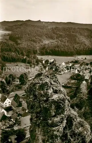 AK / Ansichtskarte Hirschbach_Oberpfalz Fliegeraufnahme Hirschbach Oberpfalz