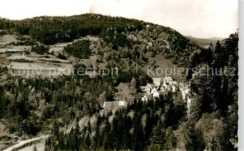 AK / Ansichtskarte Hirschbach_Oberpfalz OT Unterhirschbach Panorama Hirschbach Oberpfalz