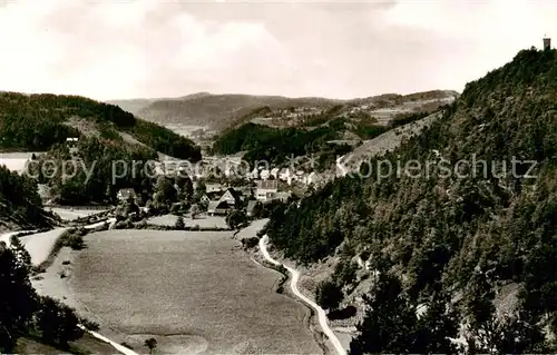 AK / Ansichtskarte Hirschbach_Oberpfalz Fliegeraufnahme Hirschbach Oberpfalz