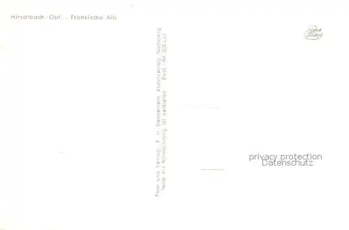 AK / Ansichtskarte Hirschbach_Oberpfalz Panorama Mittelbergwand Noristoerle Hirschbach Oberpfalz