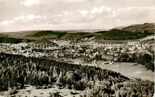 AK / Ansichtskarte Hardegsen Solling Fliegeraufnahme Hardegsen