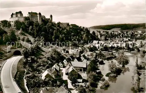 AK / Ansichtskarte Harburg_Schwaben Schloss und Stadt Harburg Schwaben