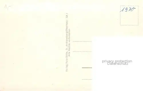 AK / Ansichtskarte St_Andreasberg_Harz Panorama Sessellift Blick zum Glockenberg Konzertanlage im Kurpark St_Andreasberg_Harz