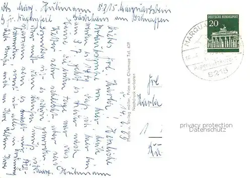 AK / Ansichtskarte Marquartstein Schwimmbad Burg Maibaum Panorama Marquartstein