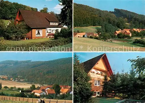 AK / Ansichtskarte Hessisch Oldendorf Wald Pension Volkmer Panorama 