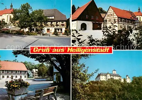 AK / Ansichtskarte Heiligenstadt_Oberfranken Orts und Teilansichten Schloss Heiligenstadt_Oberfranken