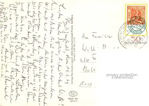 AK / Ansichtskarte Heiligenstadt_Oberfranken Schloss Hotel Panorama Kirche Heiligenstadt_Oberfranken