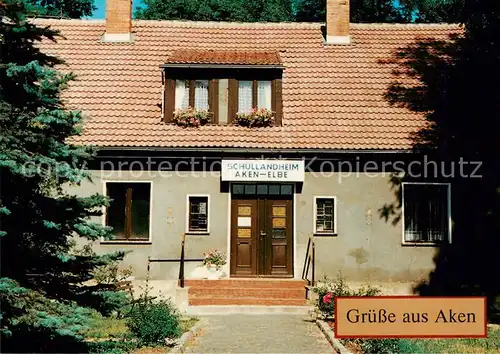 AK / Ansichtskarte Aken_Elbe Schullandheim Aken_Elbe