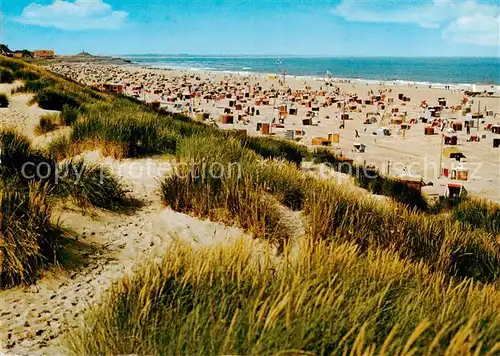 AK / Ansichtskarte Baltrum_Nordseebad Duenen und Strand Baltrum_Nordseebad