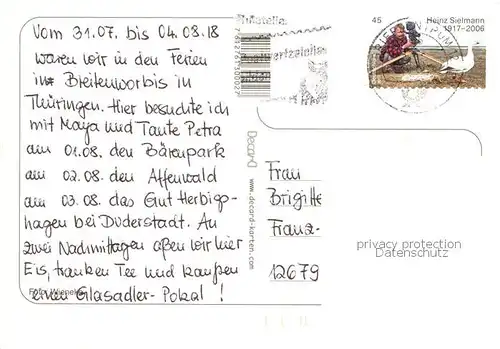 AK / Ansichtskarte Duderstadt Im Eichsfeld Teilansichten Stadttor Kirche Park Duderstadt