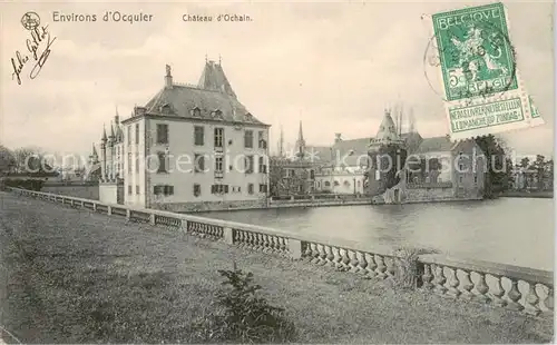 AK / Ansichtskarte 73839570 Ocquier_Clavier_Belgie Chateau d'Ochain 