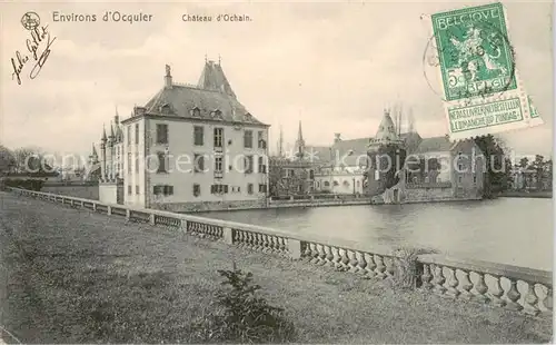 AK / Ansichtskarte  Ocquier_Clavier_Belgie Chateau d'Ochain 