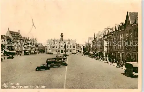 AK / Ansichtskarte  Ypres_Ypern_Ieper_Belgie Grand Plage Roi Albert 