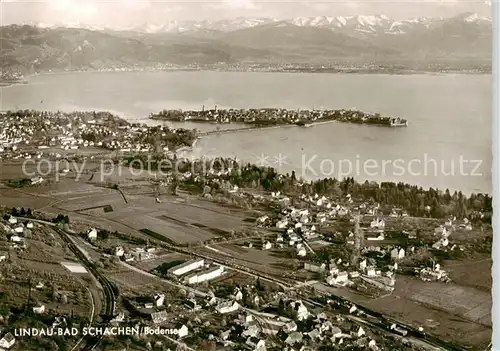 AK / Ansichtskarte  Bad_Schachen_Lindau Fliegeraufnahme Bad_Schachen_Lindau