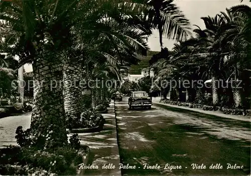 AK / Ansichtskarte  Finale_Ligure_IT Viale delle Palme 