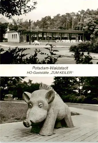 AK / Ansichtskarte 73839609 Potsdam_Waldstadt HO Gaststaette Zum Keiler Potsdam_Waldstadt