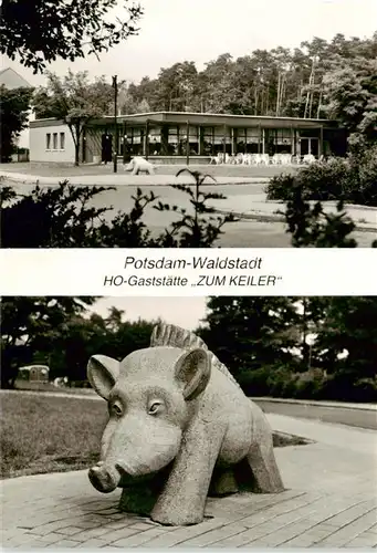 AK / Ansichtskarte  Potsdam_Waldstadt HO Gaststaette Zum Keiler Potsdam_Waldstadt