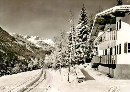 AK / Ansichtskarte  Hinterstein_Bad_Hindelang Konstanzer Jaegerhaus an der Giebelhausstrasse Hinterstein_Bad_Hindelang