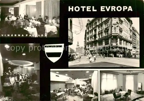 AK / Ansichtskarte  Brno_Bruenn_CZ Hotel Evropa 