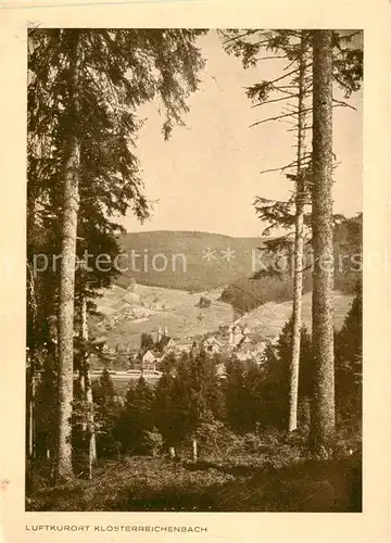 AK / Ansichtskarte 73839657 Klosterreichenbach Panorama Klosterreichenbach